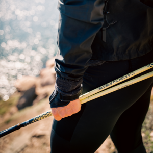 Running poles carbon 130 cm