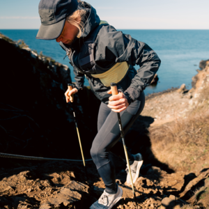 Running poles carbon 130 cm