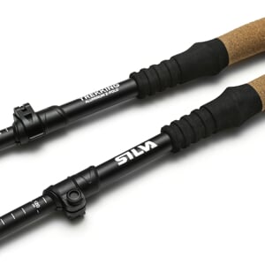 Trekking aluminum Z-fold Black