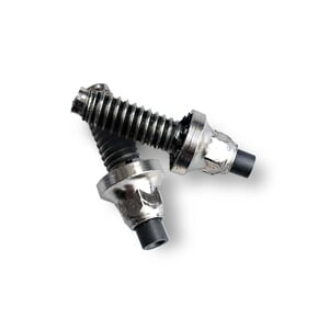 Carbide tips for poles