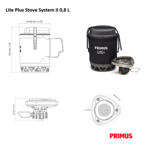 Lite Plus Stove System II 0.8L