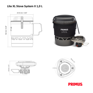 Lite XL Stove System II 1.0 L 