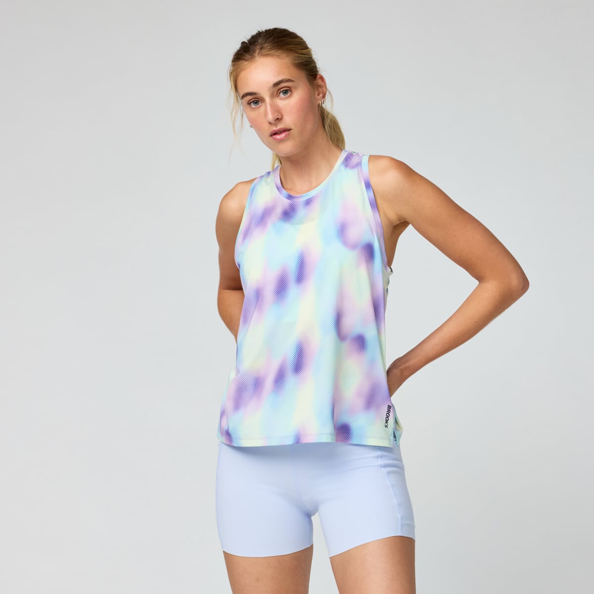 BROOKS Dash Tank Printed W