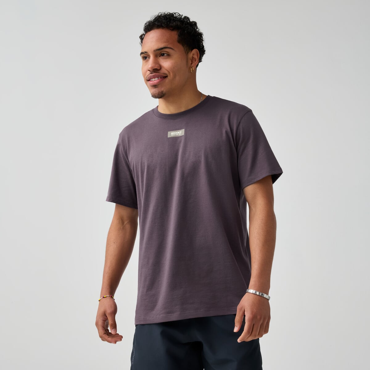 BROOKS Graphic Short Sleeve M