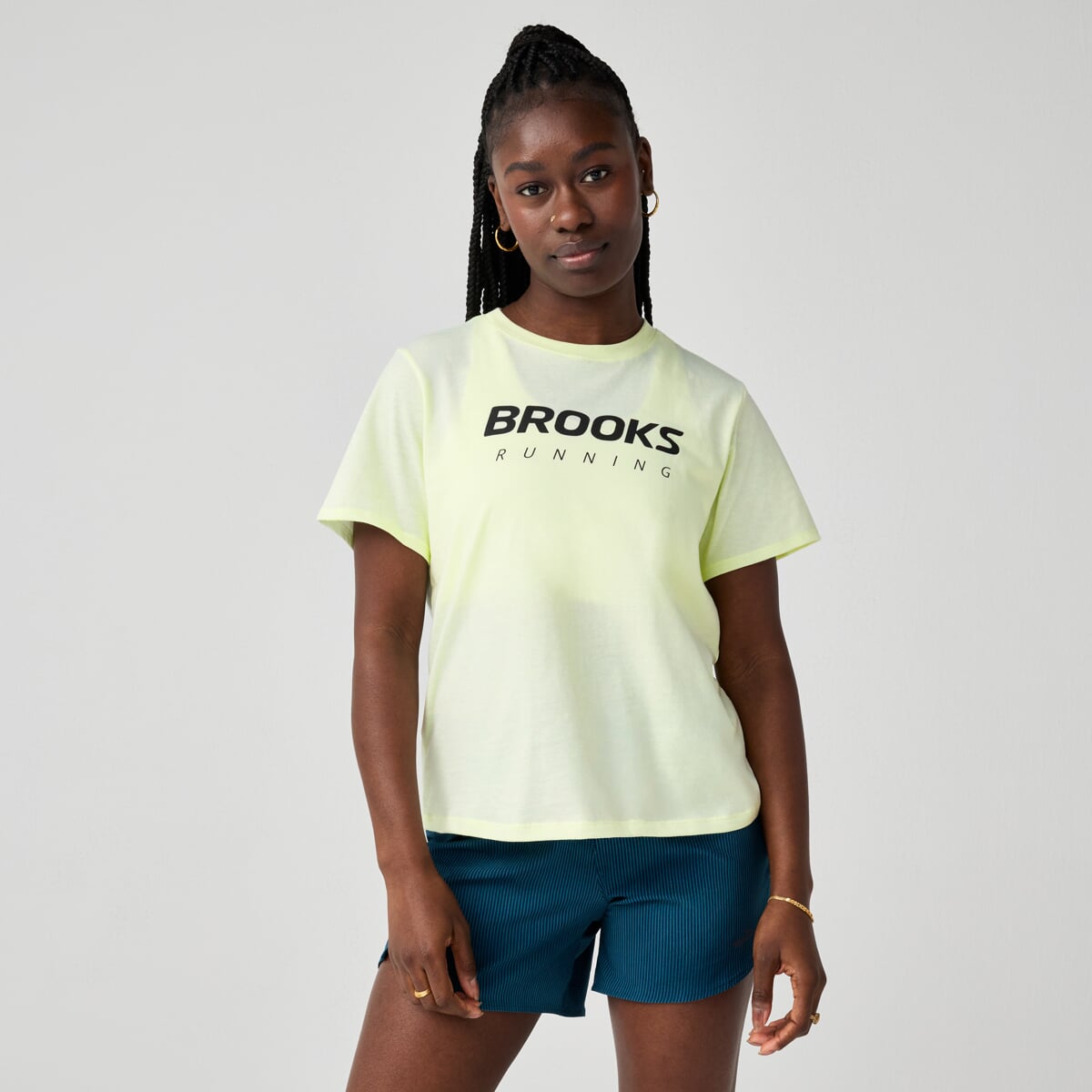 BROOKS Graphic Short Sleeve W
