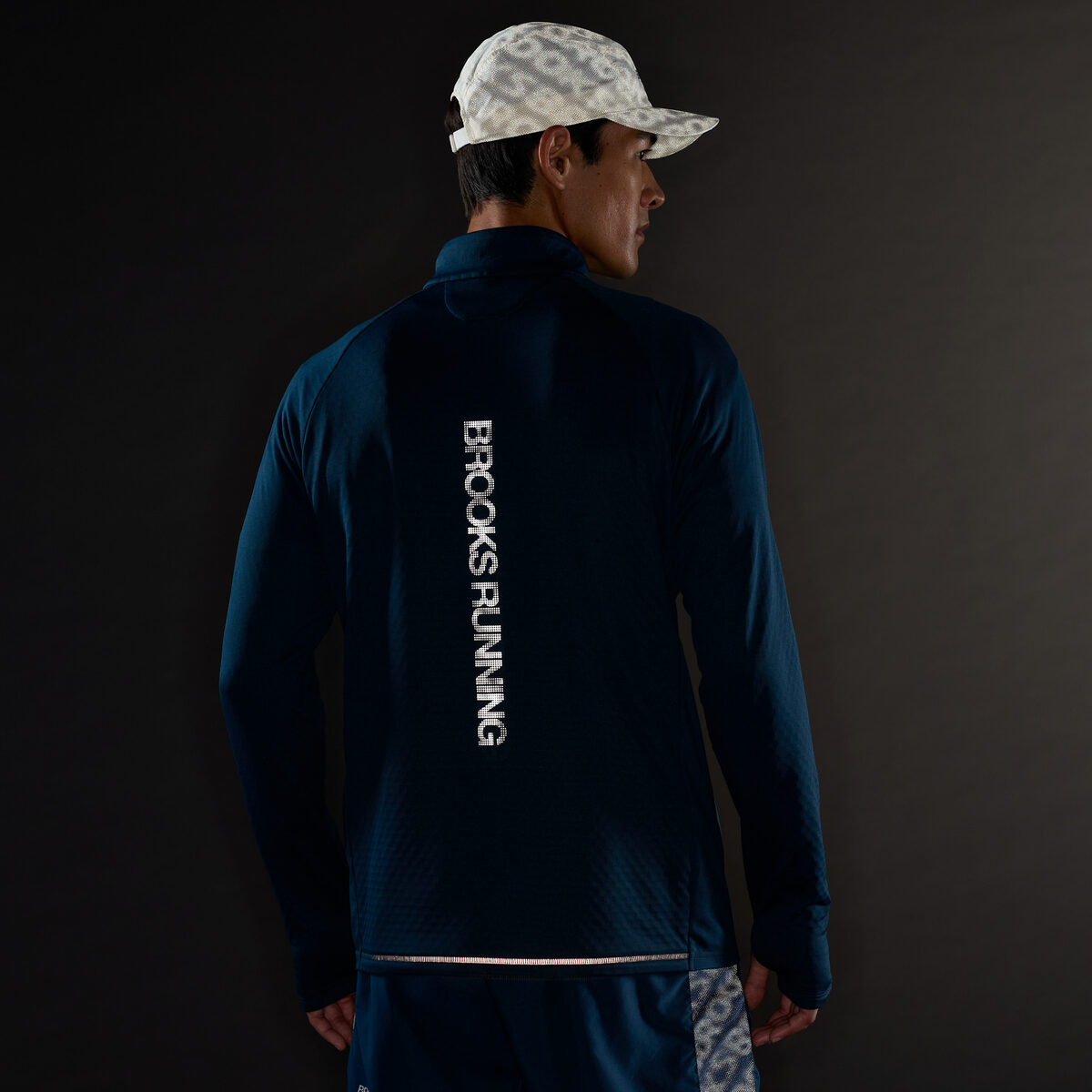 BROOKS Reflective 1/4 Zip M
