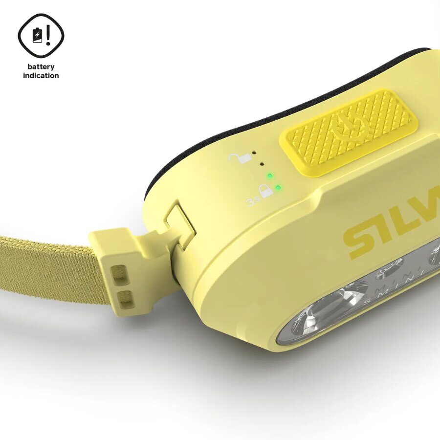 Čelovka SILVA Smini Yellow