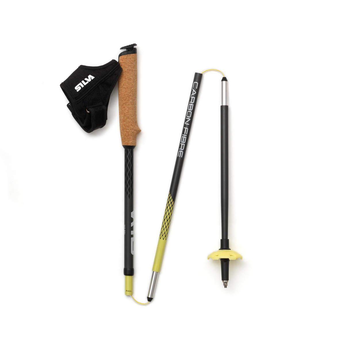 Running poles carbon 110 cm