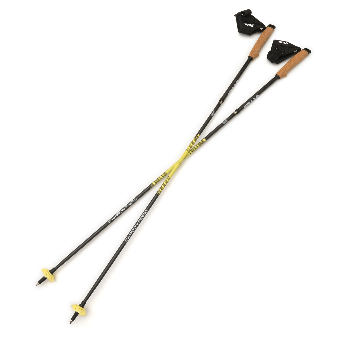 Running poles carbon 120 cm