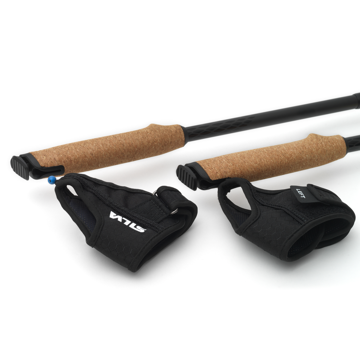 Running poles carbon 130 cm