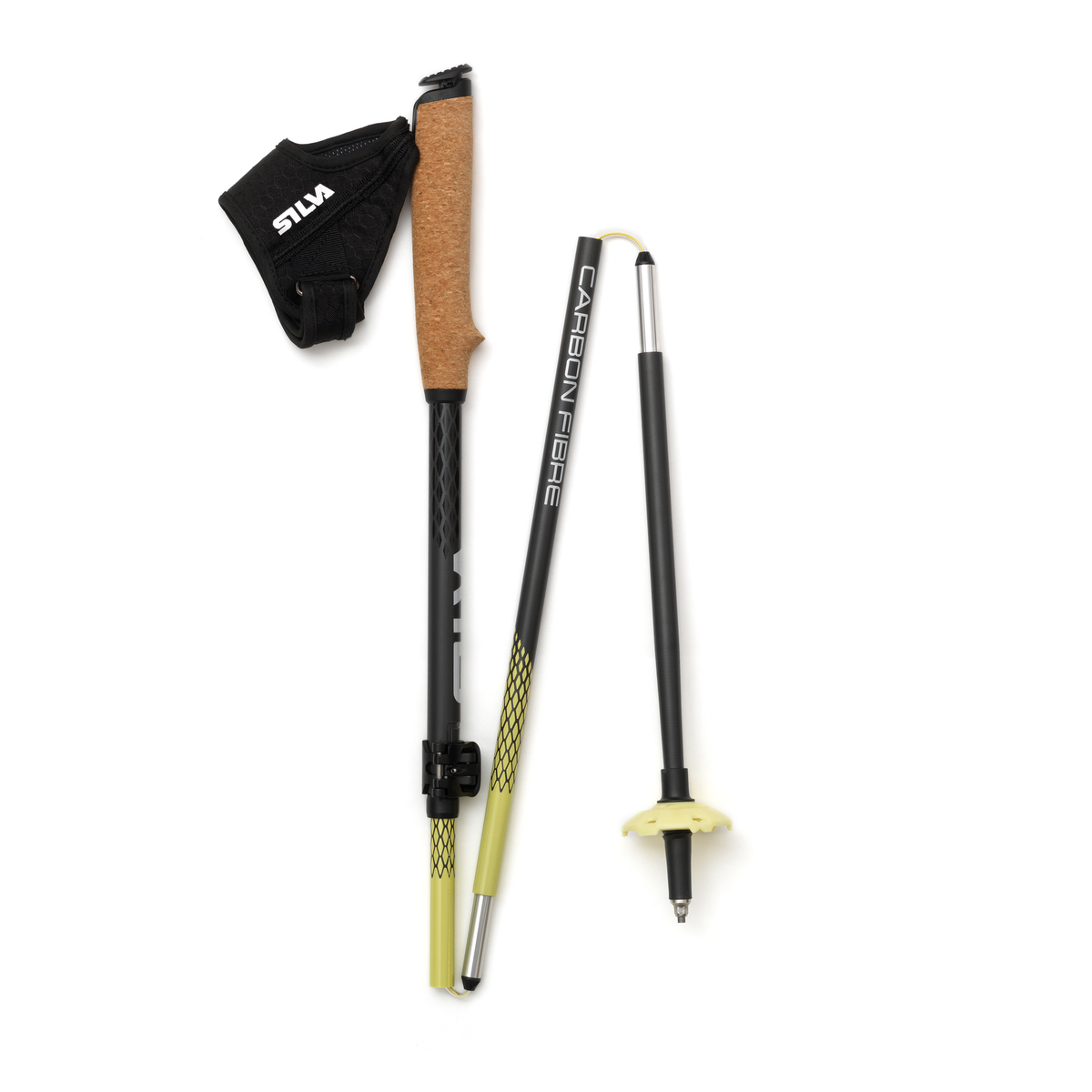 Running poles carbon 100-120cm