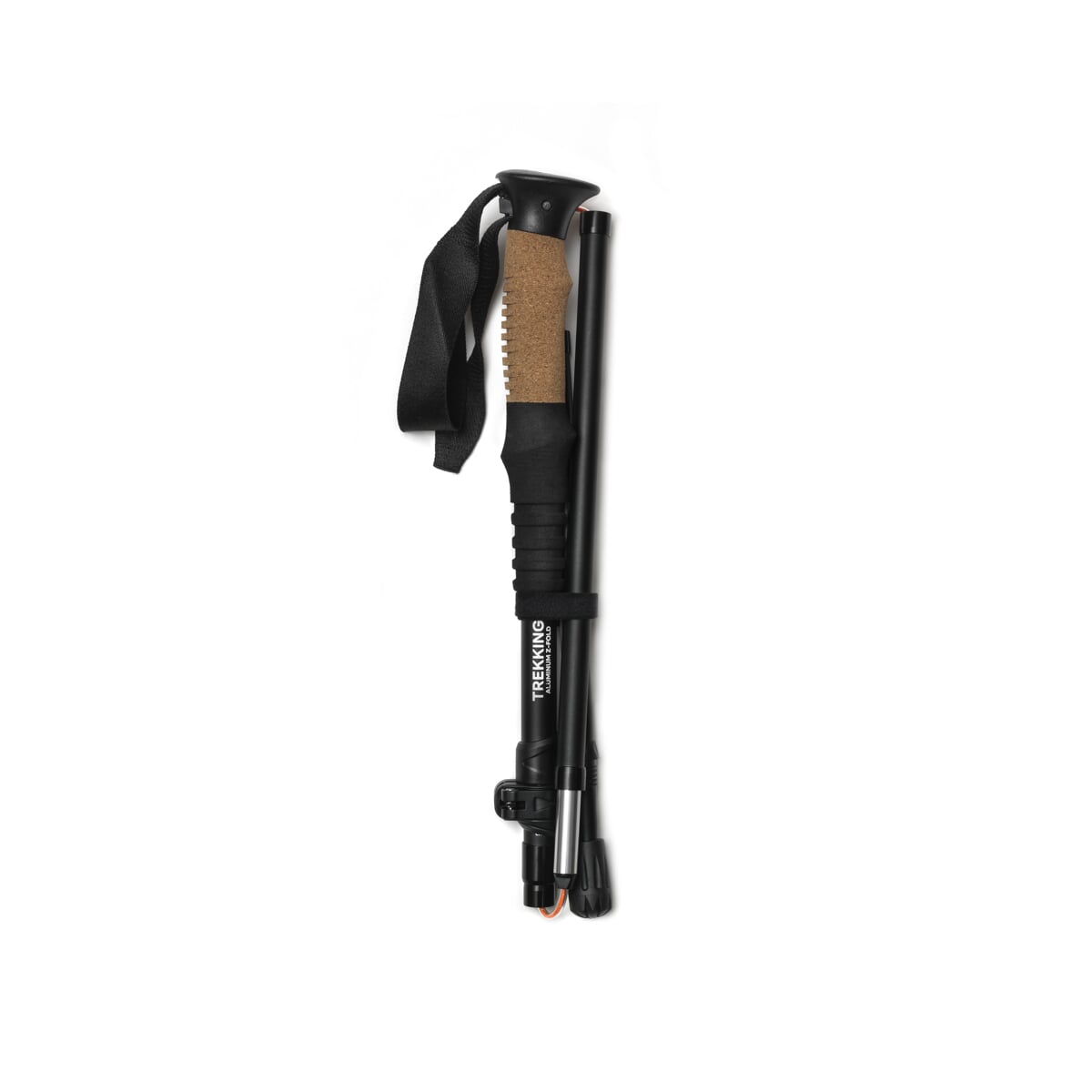 Trekking aluminum Z-fold Black
