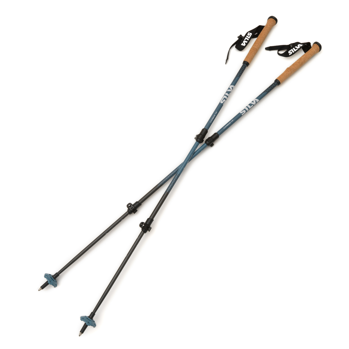 Trekking poles carbon tele