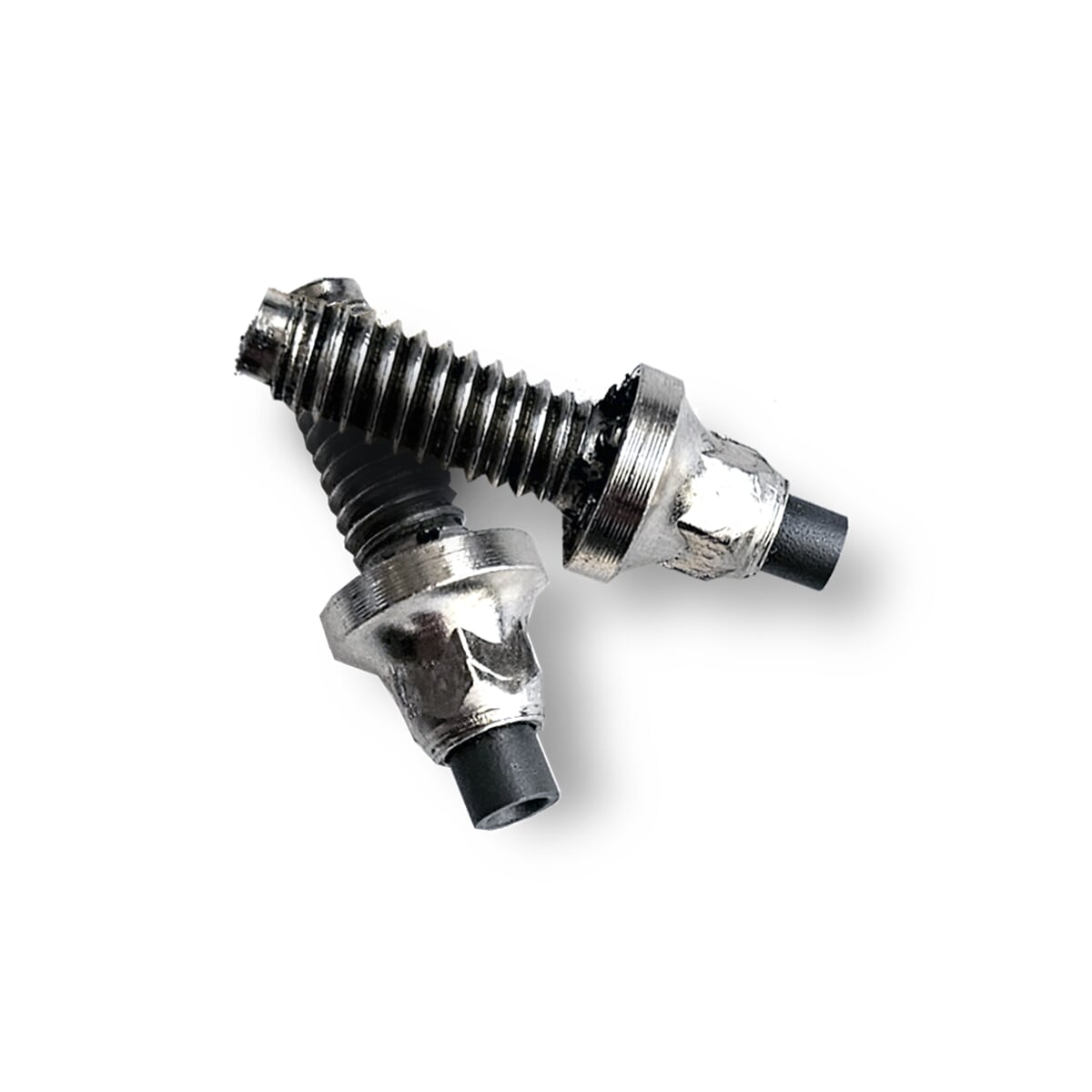 Carbide tips for poles