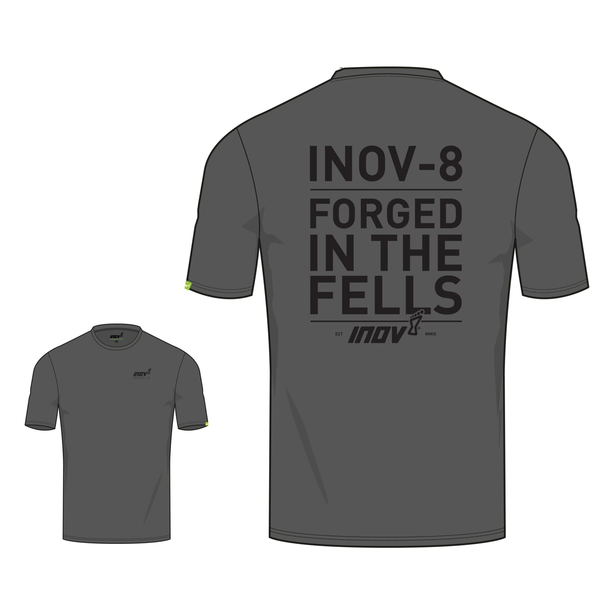 INOV-8 COTTON TEE "FORGED" M