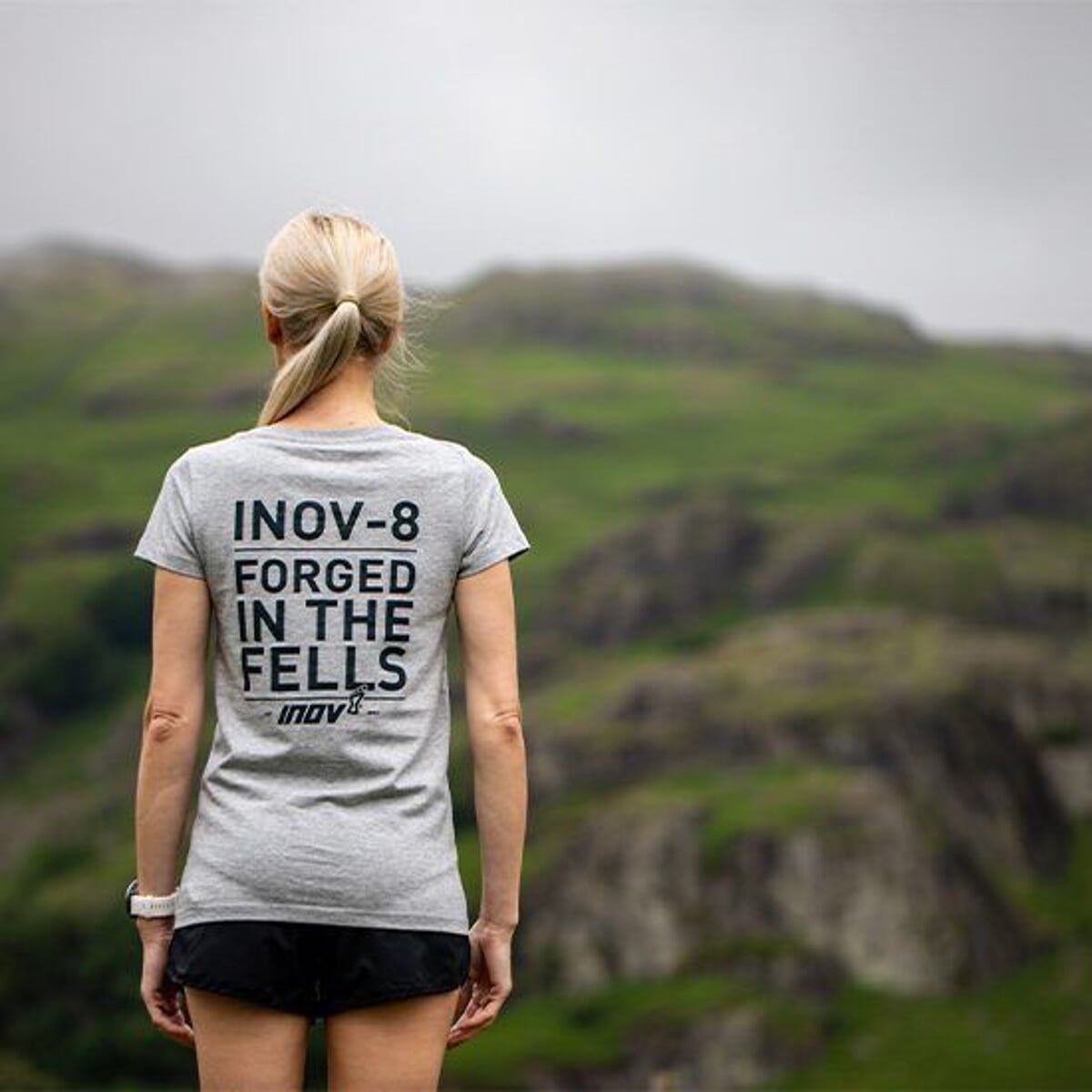 INOV8 COTTON TEE "FORGED" W