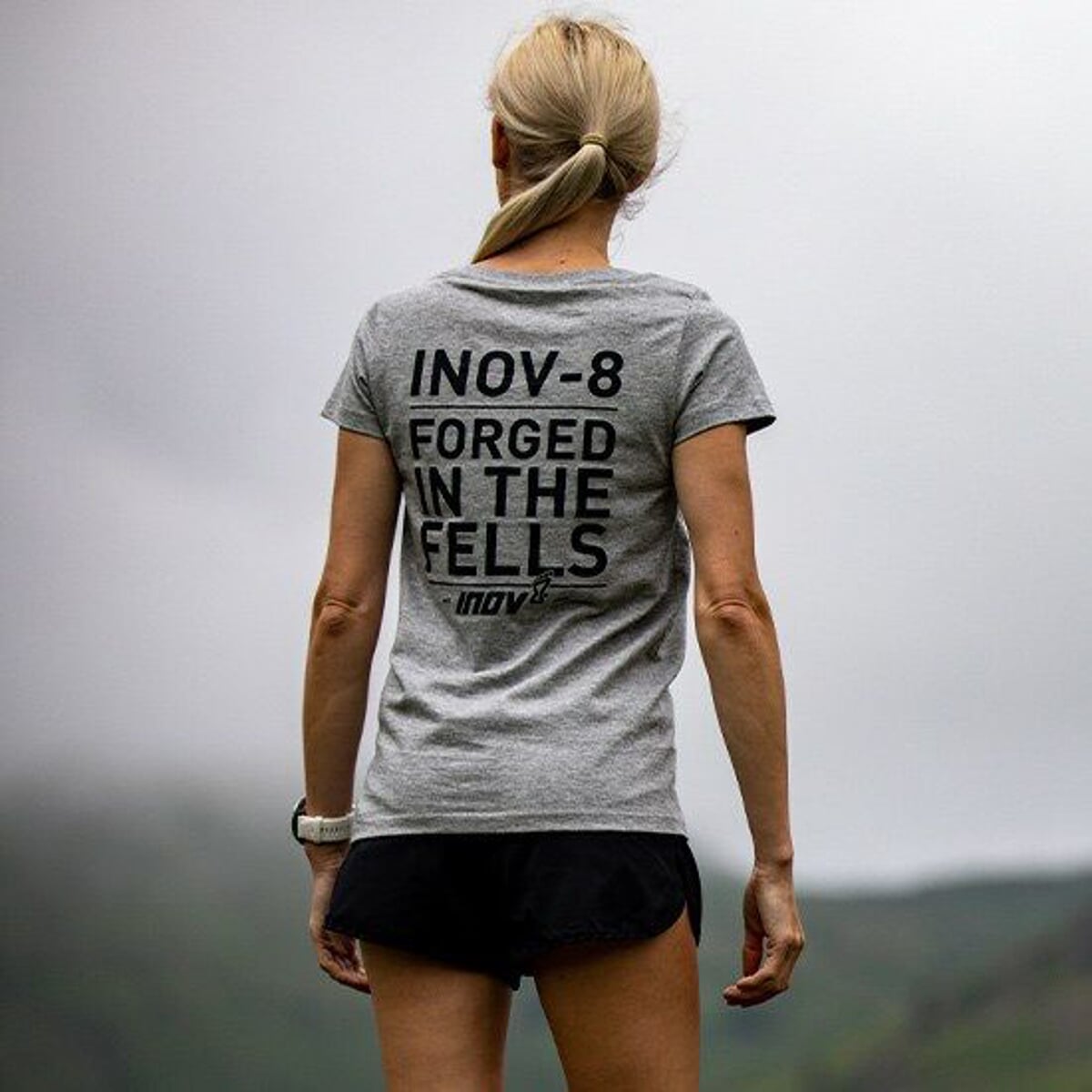 INOV-8 COTTON TEE "FORGED" W