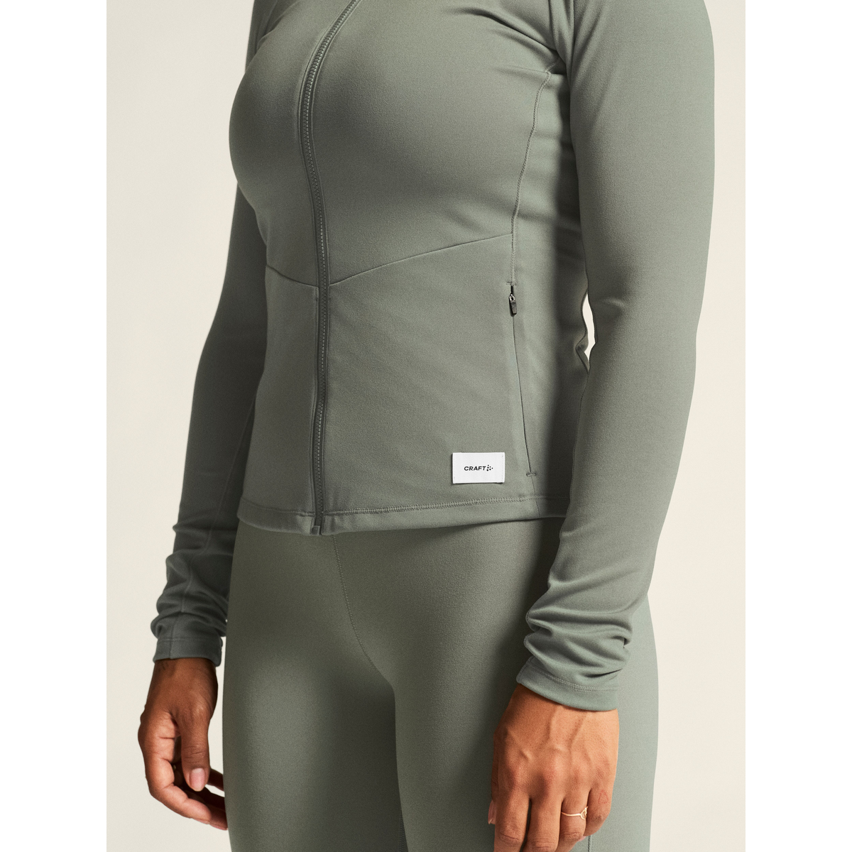 Collective Zip Sweater W