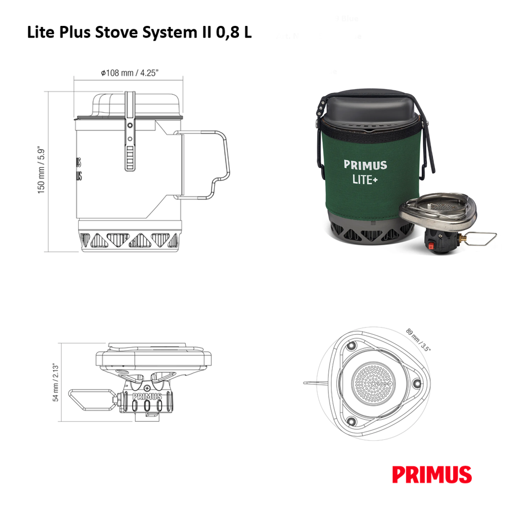Lite Plus Stove System II 0.8L