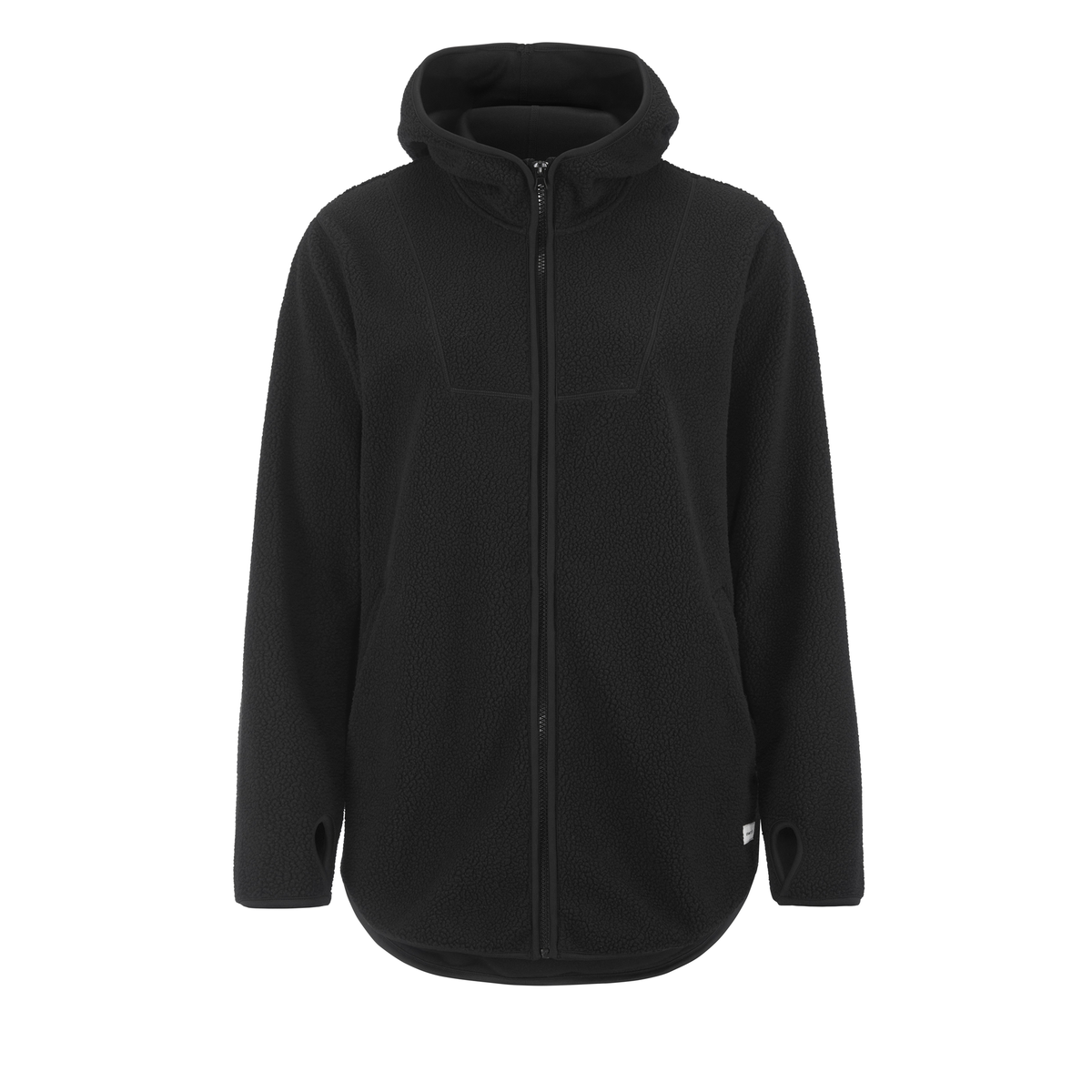 Join Pile Fleece FZ Hood W
