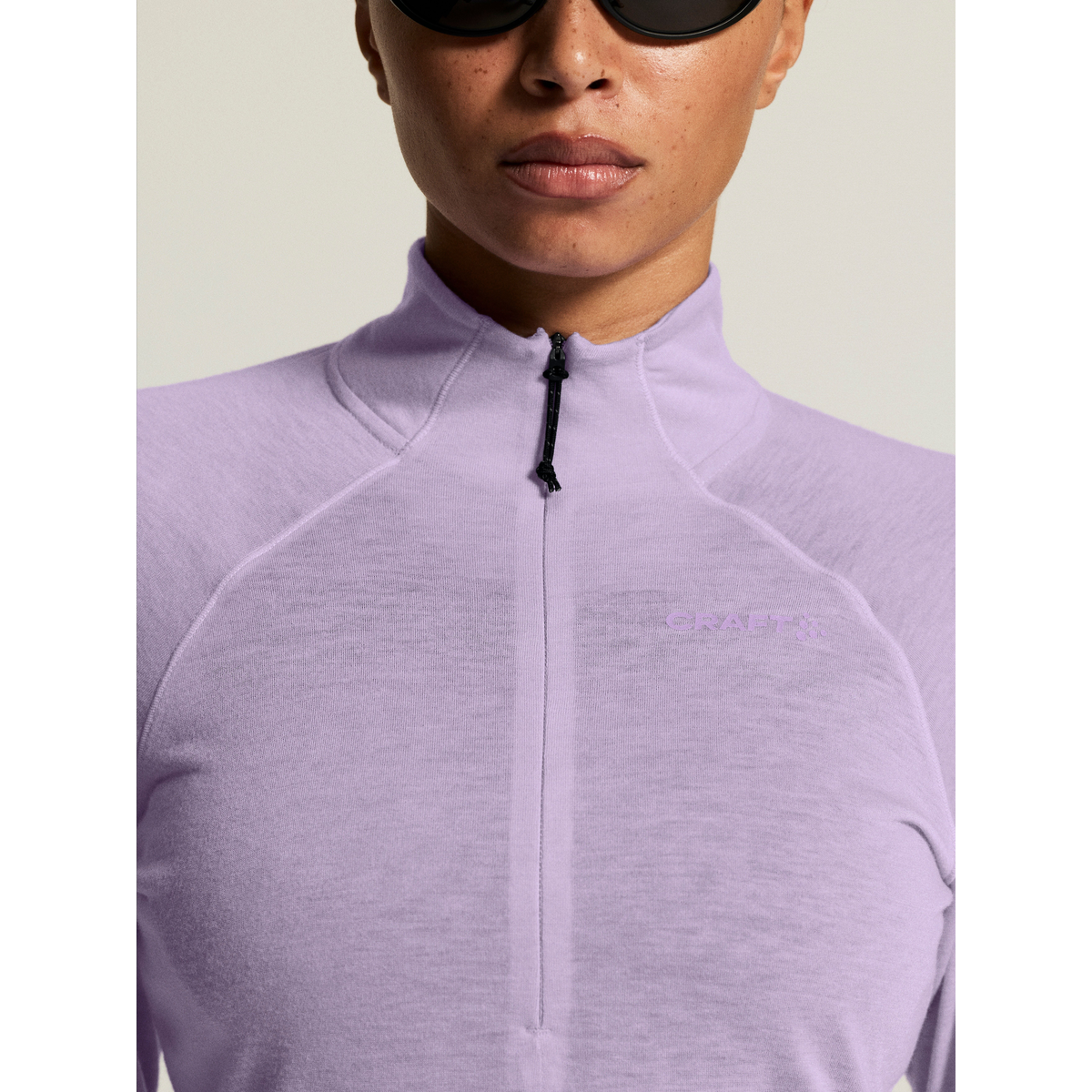 Wool LS Tee W